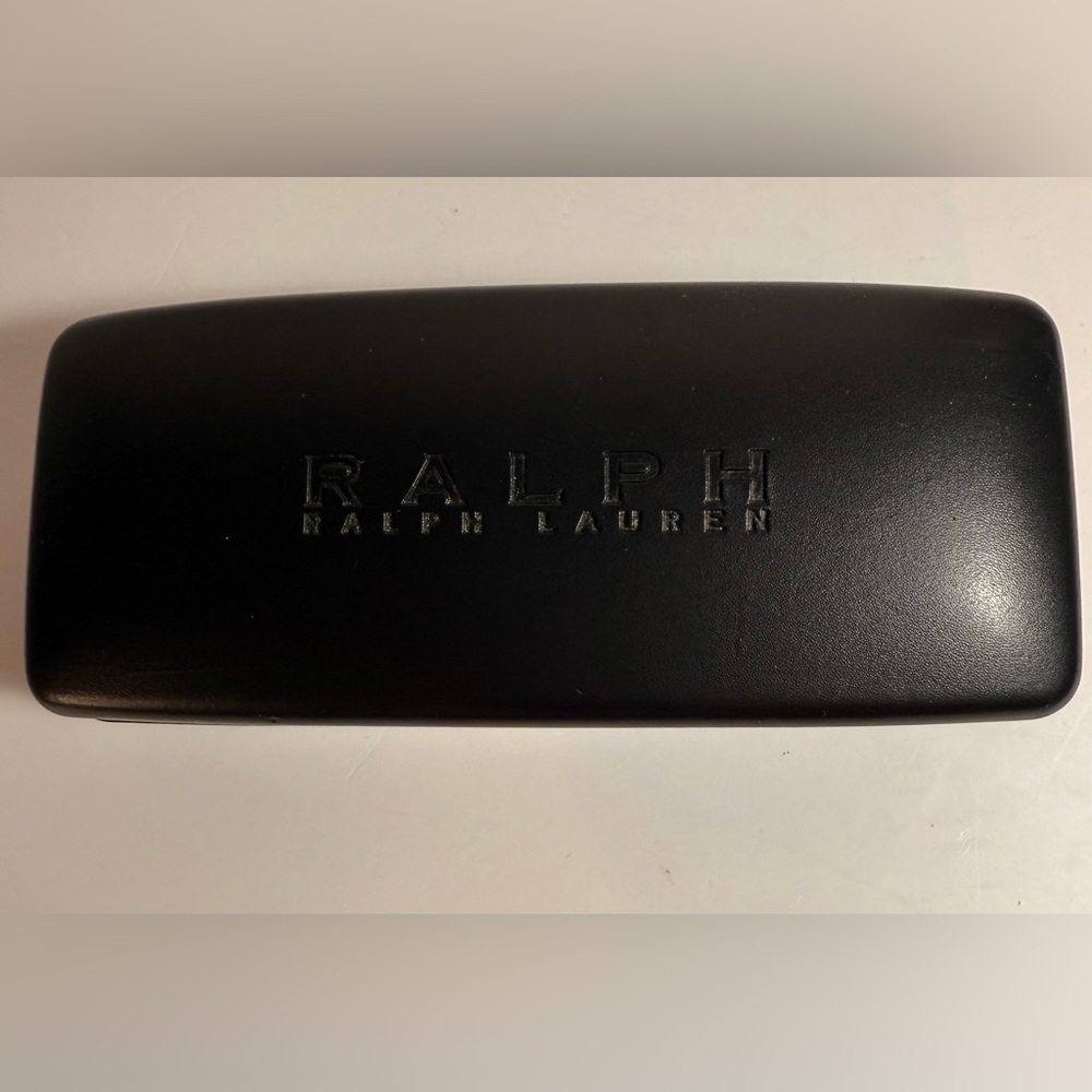 Ralph Lauren Black Hard Shell Eyeglass Case | Sunglasses Holder